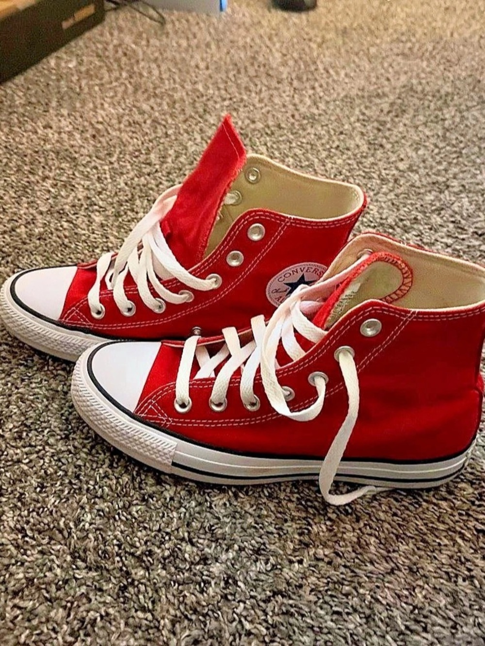 Converse Chuck Taylor All Star Red High Top Sneakers